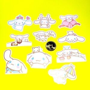 3/$20 10 pcs brand new waterproof Cinnamoroll stickers